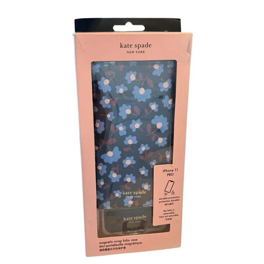 Kate Spade  Magnetic Wrap iPhone 11 PRO Folio